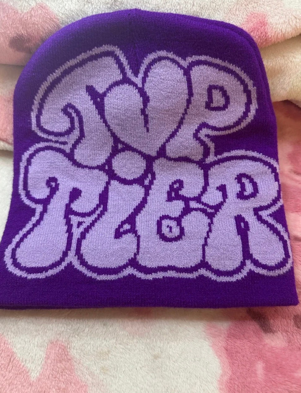 purple beanie (unisex)